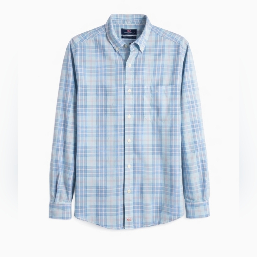 Vineyard Vines Murray Plaid Button Down Shirt Men’s M